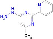 4-Hydrazinyl-6-methyl-2-(pyridin-2-yl)pyrimidine