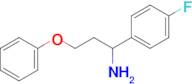 1-(1-Amino-3-phenoxypropyl)-4-fluorobenzene