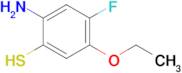 2-Amino-5-ethoxy-4-fluorobenzenethiol