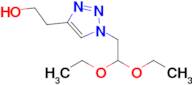 2-[1-(2,2-diethoxyethyl)-1h-1,2,3-triazol-4-yl]ethan-1-ol