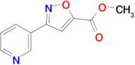 Methyl 3-(pyridin-3-yl)-1,2-oxazole-5-carboxylate