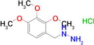 [(2,3,4-trimethoxyphenyl)methyl]hydrazine hydrochloride