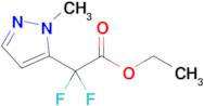 Ethyl 2,2-difluoro-2-(1-methyl-1h-pyrazol-5-yl)acetate