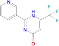 2-(pyridin-3-yl)-6-(trifluoromethyl)-1,4-dihydropyrimidin-4-one