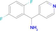 (2,5-Difluorophenyl)(pyridin-4-yl)methanamine