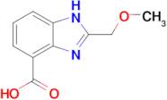 2-(Methoxymethyl)-1h-1,3-benzodiazole-4-carboxylic acid