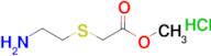 Methyl 2-[(2-aminoethyl)sulfanyl]acetate hydrochloride