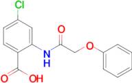 4-Chloro-2-(2-phenoxyacetamido)benzoic acid