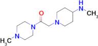 2-[4-(methylamino)piperidin-1-yl]-1-(4-methylpiperazin-1-yl)ethan-1-one