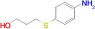 3-[(4-aminophenyl)sulfanyl]propan-1-ol