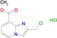 Methyl 2-(chloromethyl)imidazo[1,2-a]pyridine-8-carboxylate hydrochloride