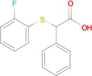 2-[(2-fluorophenyl)sulfanyl]-2-phenylacetic acid