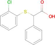 2-[(2-chlorophenyl)sulfanyl]-2-phenylacetic acid