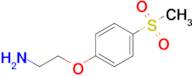 1-(2-Aminoethoxy)-4-methanesulfonylbenzene