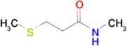 n-Methyl-3-(methylsulfanyl)propanamide