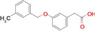 2-{3-[(3-methylphenyl)methoxy]phenyl}acetic acid