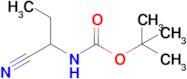 Tert-butyl n-(1-cyanopropyl)carbamate