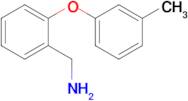 [2-(3-methylphenoxy)phenyl]methanamine