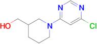 [1-(6-chloropyrimidin-4-yl)piperidin-3-yl]methanol