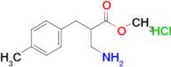 Methyl 3-amino-2-[(4-methylphenyl)methyl]propanoate hydrochloride