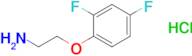 1-(2-Aminoethoxy)-2,4-difluorobenzene hydrochloride