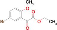 Ethyl 2-(5-bromo-2-methoxyphenyl)-2-oxoacetate