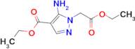 ethyl 5-amino-1-(2-ethoxy-2-oxoethyl)-1H-pyrazole-4-carboxylate