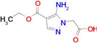 2-[5-amino-4-(ethoxycarbonyl)-1H-pyrazol-1-yl]acetic acid