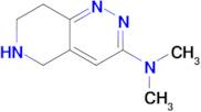 n,n-Dimethyl-5h,6h,7h,8h-pyrido[4,3-c]pyridazin-3-amine