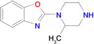 2-(2-Methylpiperazin-1-yl)-1,3-benzoxazole