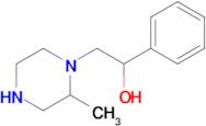 2-(2-Methylpiperazin-1-yl)-1-phenylethan-1-ol