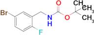 Tert-butyl n-[(5-bromo-2-fluorophenyl)methyl]carbamate