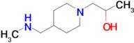 1-{4-[(methylamino)methyl]piperidin-1-yl}propan-2-ol