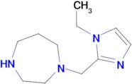 1-[(1-ethyl-1h-imidazol-2-yl)methyl]-1,4-diazepane