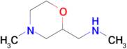 Methyl[(4-methylmorpholin-2-yl)methyl]amine