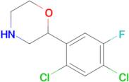 2-(2,4-Dichloro-5-fluorophenyl)morpholine