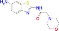 n-(6-Amino-1,3-benzothiazol-2-yl)-2-(morpholin-4-yl)acetamide
