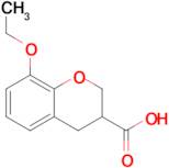 8-Ethoxy-3,4-dihydro-2h-1-benzopyran-3-carboxylic acid