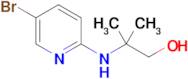 2-[(5-bromopyridin-2-yl)amino]-2-methylpropan-1-ol