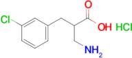 3-Amino-2-[(3-chlorophenyl)methyl]propanoic acid hydrochloride