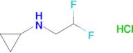 n-(2,2-Difluoroethyl)cyclopropanamine hydrochloride