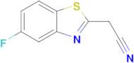 2-(5-Fluoro-1,3-benzothiazol-2-yl)acetonitrile