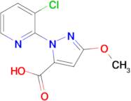 1-(3-Chloropyridin-2-yl)-3-methoxy-1h-pyrazole-5-carboxylic acid