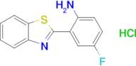 2-(1,3-Benzothiazol-2-yl)-4-fluoroaniline hydrochloride