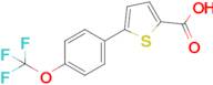 5-[4-(trifluoromethoxy)phenyl]thiophene-2-carboxylic acid