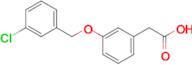 2-{3-[(3-chlorophenyl)methoxy]phenyl}acetic acid