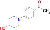 1-[4-(4-hydroxypiperidin-1-yl)phenyl]ethan-1-one
