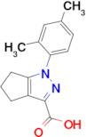 1-(2,4-Dimethylphenyl)-1h,4h,5h,6h-cyclopenta[c]pyrazole-3-carboxylic acid