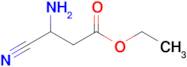 Ethyl 3-amino-3-cyanopropanoate