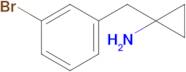 1-[(3-bromophenyl)methyl]cyclopropan-1-amine